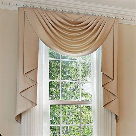 bedroom valances and swags